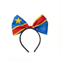 Lunettes Série Drapeau de la République Démocratique du Congo Personnalisées Vente en Gros Décorations de Célébration Accessoires de Haute Qualité Ensemble