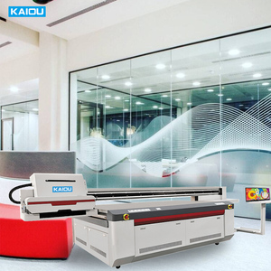 Impresora de cama plana UV de gran formato duradera Impresión de cabezal de impresión Ricoh de alta precisión en madera MDF, vidrio, corrugado y señalización - Product Image 5