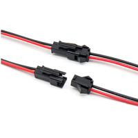 Circuit de câbles LED intégré, 3 broches, mâle-femelle, JST SM, câble de connexion mâle-femelle pour lumière LED