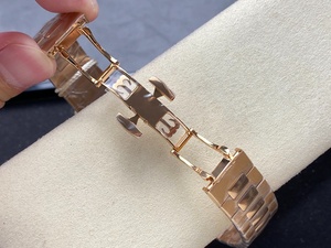 Montre chronographe multifonctionnelle à phases lunaires, montre-bracelet ovale en or rose avec aiguilles lumineuses, montre de sport étanche - Product Image 6