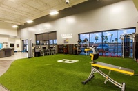 Herbe de sport multifonctionnelle Artificielle Vert Noir Jaune Gris Astro Gazon Tapis de gymnastique avec logo imprimé