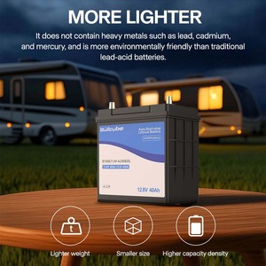 Batterie Bullcube 12V Start-Stop 40Ah 6000 Deep Cycle pour Voiture GX-1240-SP – Batterie LiFePO4 12V Start-Stop - Product Image 6