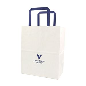 Bolsas de Papel Kraft Blancas de Alta Calidad para Compras, con Asas Retorcidas, Nuevos Productos al por Mayor - Product Image 6