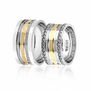 925K bague De Mariage En Argent Sterling Sa Sa Haute Nouveau Modèle Anneau Fait Main BSVYS026 - Product Image 2