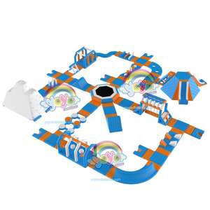 สวนน้ำเป่าลมสั่งทำพิเศษ อุปกรณ์สวนน้ำลอยน้ำขนาดใหญ่ บริการเช่ากิจกรรมทางน้ำเชิงพาณิชย์ - Product Image 3