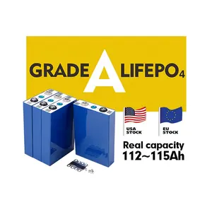 Apexium EU US Stock 2023 Grade A 3.2V EV 105Ah LF280K 560K 280Ah Lifepo4 Battery Cell DIY Akku Battery Box Kit