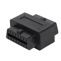 OBDII-cable de prueba de 16 pines macho/hembra a DB15P macho obd2 db15 obd, cable t para interfaz VGA, diagnóstico, programación artesanal