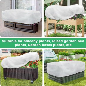 <span class=keywords><strong>Malla</strong></span> Protectora para Jardín Contra Pájaros e Insectos, <span class=keywords><strong>Malla</strong></span> Protectora Transpirable Contra Heladas para Plantas de Exterior - Product Image 3