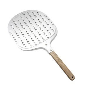Nueva Pala para <span class=keywords><strong>Pizza</strong></span> Desmontable de Aluminio Perforado, Plegable, para Horno, Cocina, Repostería y Volteo de Pasteles - Product Image 5