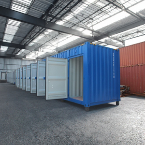 Conteneurs modulaires de stockage personnel, entrepôt de jardin avec portes à roulettes, boîte de rangement portable, abris de stockage - Product Image 6