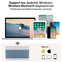Nouveau clavier ergonomique sans fil en plastique de 12,9 pouces avec pavé tactile, design ultra fin, disposition personnalisée pour iPad et tablette
