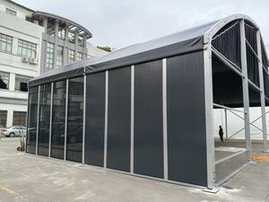 Nueva Carpa de Exhibición Comercial de Alta Resistencia con Estructura de Aleación de Aluminio y Cubierta de PVC, 10X10 20X40, Tipo Arco, para Bodas, Fiestas y Eventos al Aire Libre - Product Image 4