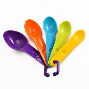 Plastic <b>Measuring</b> Cups and <b>Spoons</b> Set for Baking Coffee Kitchen Accessories - Product Image 5