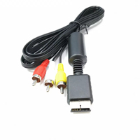 Câble AV neuf pour PS2, câble audio vidéo, cordon de 1,8 m, vente en gros du fabricant