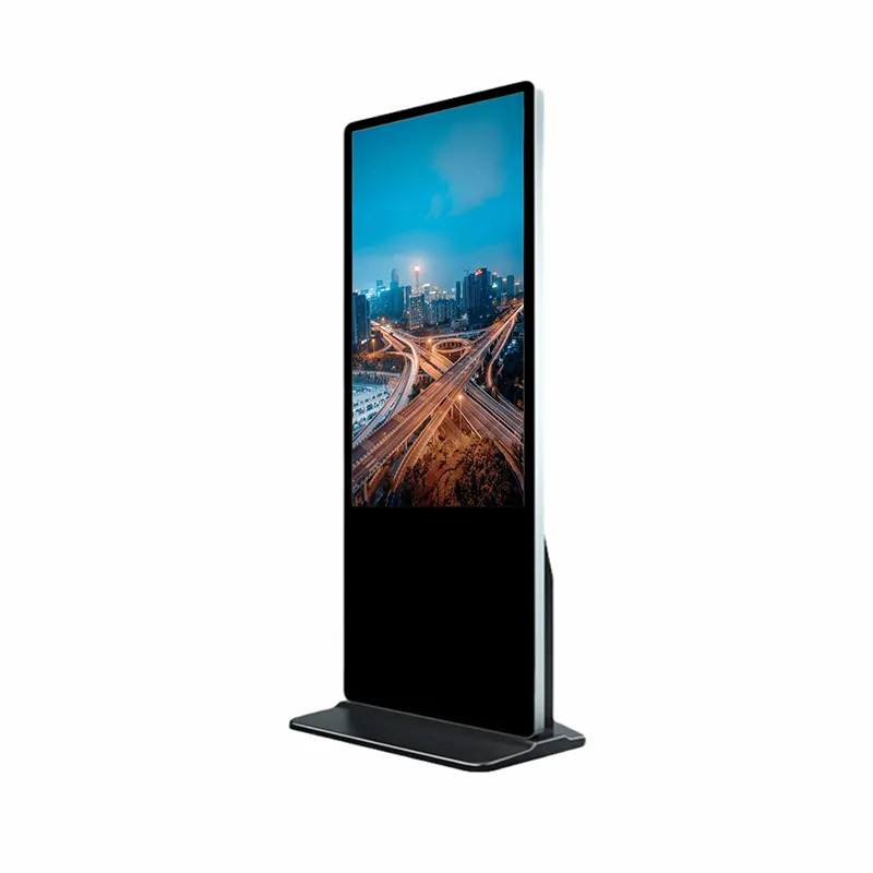 Mesin peraga iklan LCD 43 inci mall layar HD peraga Iklan vertikal
