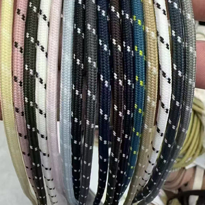 Bestseller Maßgefertigte Schwarze Bedruckte Polyester-Kordeln für Kleidungsstücke für Kapuzenpullover - 100% Polyester-Material Häkelkordeln - Product Image 5