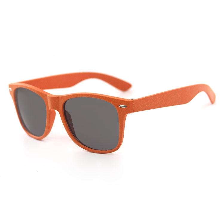 Verres : noirs + monture : orange