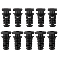 Conector de glándula de Cable, Protector de arranque de Cable de alivio de tensión de goma, 3,5mm, 4mm, 5mm, funda de Cable, cargador de teléfono móvil, herramienta eléctrica
