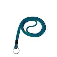 Lanière en polypropylène côtelée unie, durable, avec clip Bull DOG, pour la rentrée scolaire, plusieurs couleurs, en stock, vente en gros OEM économique