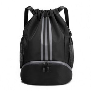 Lightweight Waterproof Oxford Material <b>Drawstring</b> <b>Backpack</b> Men Women Cross-Border Sports Travel Leisure Trendy Outdoor Hiking - Product Image 6