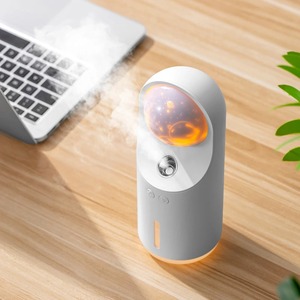 Projecteur d'ambiance Galaxie Aurore avec humidificateur d'air, veilleuse LED, lampe à brume, décoration pour chambre, bureau, maison, fête d'anniversaire - Product Image 6