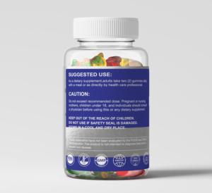 BESHERO Integratori Vitaminici per Aumento di Peso, Caramelle Gommose Vegane Senza Zucchero, Multivitaminico per Donne e Chi Ha Pregiudizi sul Cibo - Product Image 2