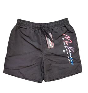 Maillots de bain pour garçons imprimés sur mesure de haute qualité, shorts de plage avec logo personnalisé, service OEM teint uni écologique - Product Image 1