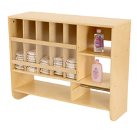 Table à langer multifonctionnelle moderne et sécurisée avec rangement pour la maternelle, la garderie, l'hôpital et la salle de sport