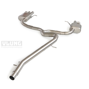 Système d'échappement Catback en acier inoxydable pour SEAT Leon <span class=keywords><strong>Cupra</strong></span> R MK3.5 ST 2.0T 2021-2026 Haute Performance - Product Image 5