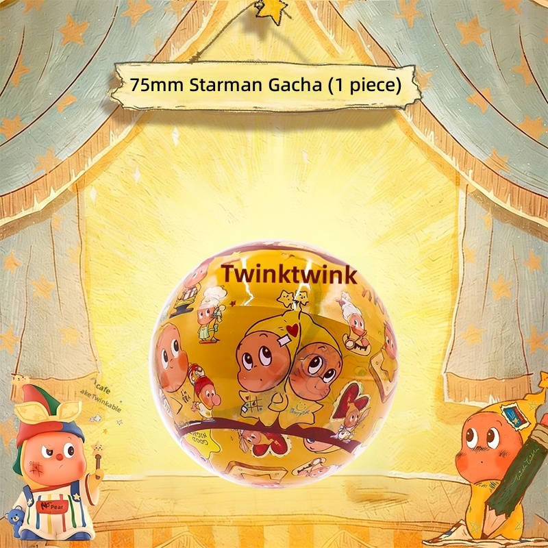 75MM Twinkle Twinkle Star People Round Egg