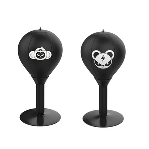 Balón de Boxeo Inflable de Escritorio para Entrenamiento de Reacción, Equipo de Entrenamiento Doméstico de Material PU para Niños y Adultos, Descompresión - Product Image 1