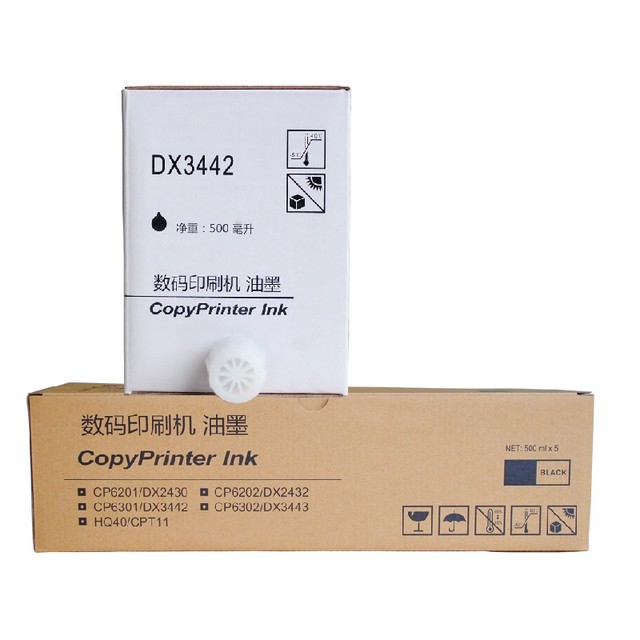 Infaste Compatible Duplicator Ink for Ricoh DX3442 2430 2432 2433 6301 6202 6302 for Digital Duplicator Machine