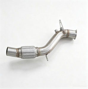 AsiaLink 76mm 3 pouces Tuyau d'échappement en acier inoxydable pour BMW 3er <span class=keywords><strong>335d</strong></span> XDrive <span class=keywords><strong>F30</strong></span> - Product Image 3
