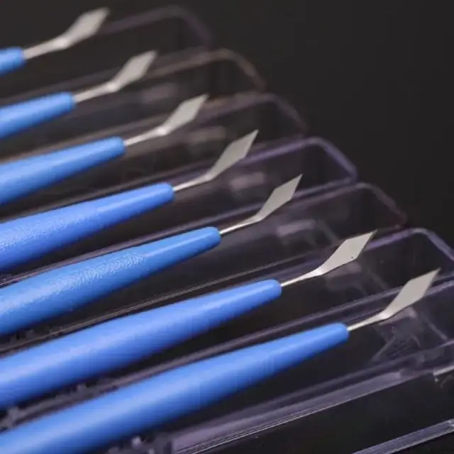 Медицинские Одноразовые микрохирургические ножи офтальмологические ножи