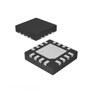 Controlador de Polarización de FETs IC de 6 Etapas 20QFN para Gestión de Energía (PMIC), Distribuidor Autorizado, 16 UFQFN con Pad Expuesto ZABG6003JB20TC - Product Image 1