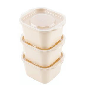 Ele-Gate Plastic <b>Containers</b> 280ml PP5 Microwave Safe Food <b>Storage</b> Set of 3 - Product Image 1
