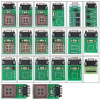 Programmeur série UPA-USB, pack complet avec tous les adaptateurs, outils de programmation et de réglage de puces ECU UPA USB pour STMicroelectronics ST62