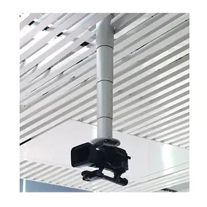 JGST Stock 1m 2m 3m Height Adjustable Retractable Motorized Ceiling Recessed Camera Projector Lift Hanger Ceiling Mount