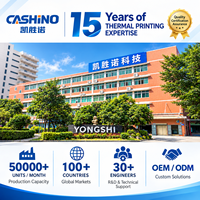 Cashino KMP-400 Printer Thermal Portabel 4 Inci 110mm Printer Struk Bluetooth Mobile 203dpi untuk Pengiriman
