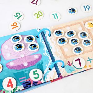 Livre d'activités réutilisable avec autocollants Velcro en papier de haute qualité, cadeau idéal, cadeaux de fête, récompenses pour les élèves en classe, pour garçons et filles - Product Image 5