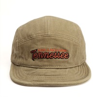 Gorra de 5 Paneles Personalizada, Gorra de Béisbol con Letras Bordadas, Venta al por Mayor, Unisex, Estilo Hip Hop, Vintage, Algodón, OEM