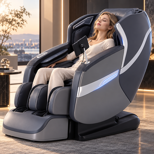 Luxury Vending 3D <b>Zero</b> <b>Gravity</b> Bluetooth Massage <b>Chair</b> Neck Waist Leg Arm Full Body Foot Massager Heating USB Rechargeable - Product Image 1