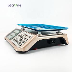 Leaone New Design Commercial 40kg Hochpräzise digitale Waage Elektronische Preis berechnungs waage - Product Image 1