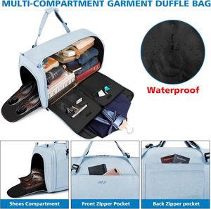 Free Sample Personalized Custom Luxury Jacket Coats Package Oxford Leather Garment Bag Dust Bag for <b>Clothes</b> <b>Storage</b> Protector - Product Image 5
