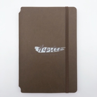 Cahiers de planificateur en PU a5 à couverture souple pour étudiants avec porte-stylo personnalisé sur les fournitures de bureau de la colonne vertébrale