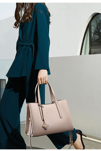 Wholesale Genuine Leather Hand <b>Bag</b> Women's Luxury Ladies Cow Leather Handbag <b>Large</b> Designer Business Office Tote <b>Bag</b> for Women - Product Image 5