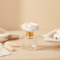 Diffuseur de parfum d'ambiance en céramique parfumée pour la maison, 100 ml, en bouteille de verre, avec bâtonnets, pour huiles essentielles – Vente en gros