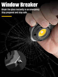 Luz de Trabajo Portátil de Llavero para Camping, Pequeña Linterna de Llavero Impermeable para Exteriores, Luz de Llavero LED COB <span class=keywords><strong>Recargable</strong></span> con Herramienta - Product Image 4