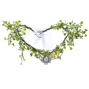 Printemps voyage Photo casque feuille verte <span class=keywords><strong>couronne</strong></span> <span class=keywords><strong>de</strong></span> cheveux verdure <span class=keywords><strong>couronne</strong></span> <span class=keywords><strong>de</strong></span> cheveux accessoires - Product Image 4