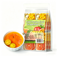 Mélange de fruits secs personnalisé : Thé citron vert, fruit de la passion et pamplemousse sans caféine, idéal pour l'hydratation quotidienne et la relaxation, service privé OEM